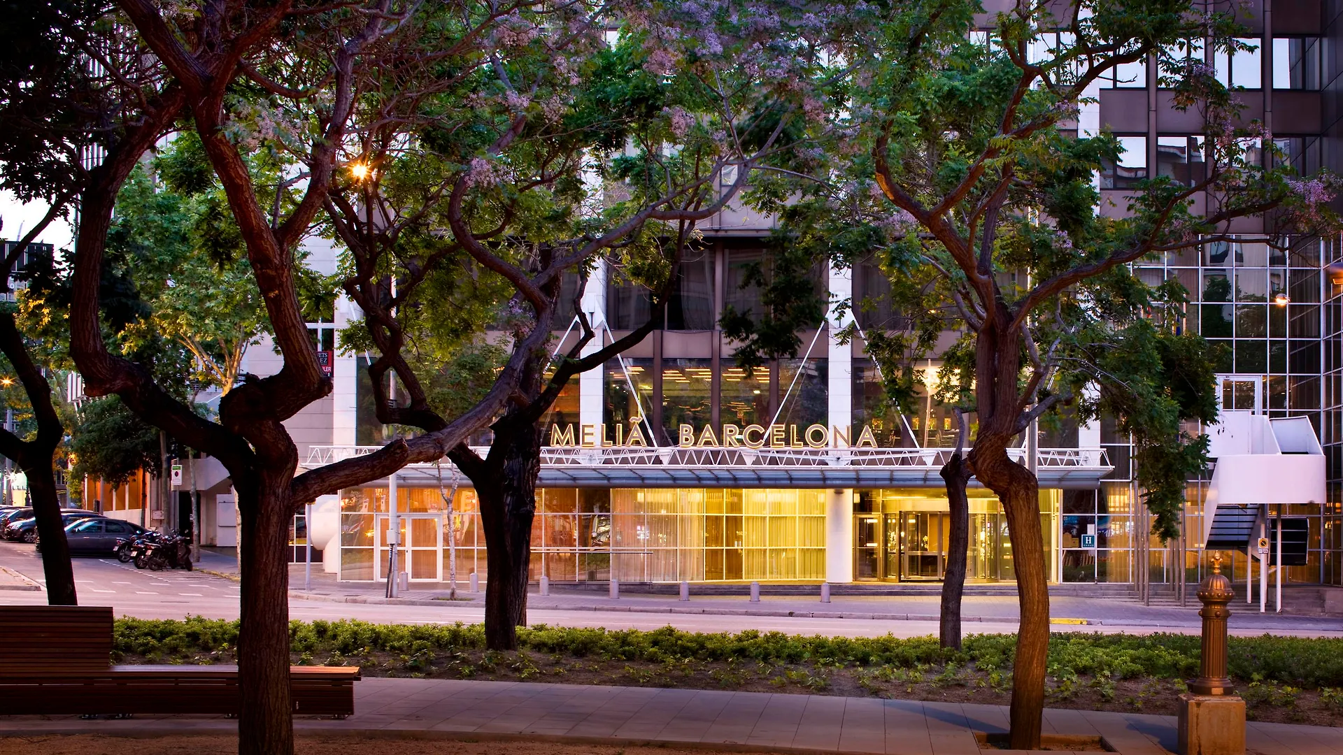 Melia Barcelona Sarria location